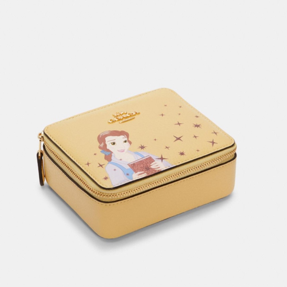 Disney X Coach Large Jewelry Box with Belle